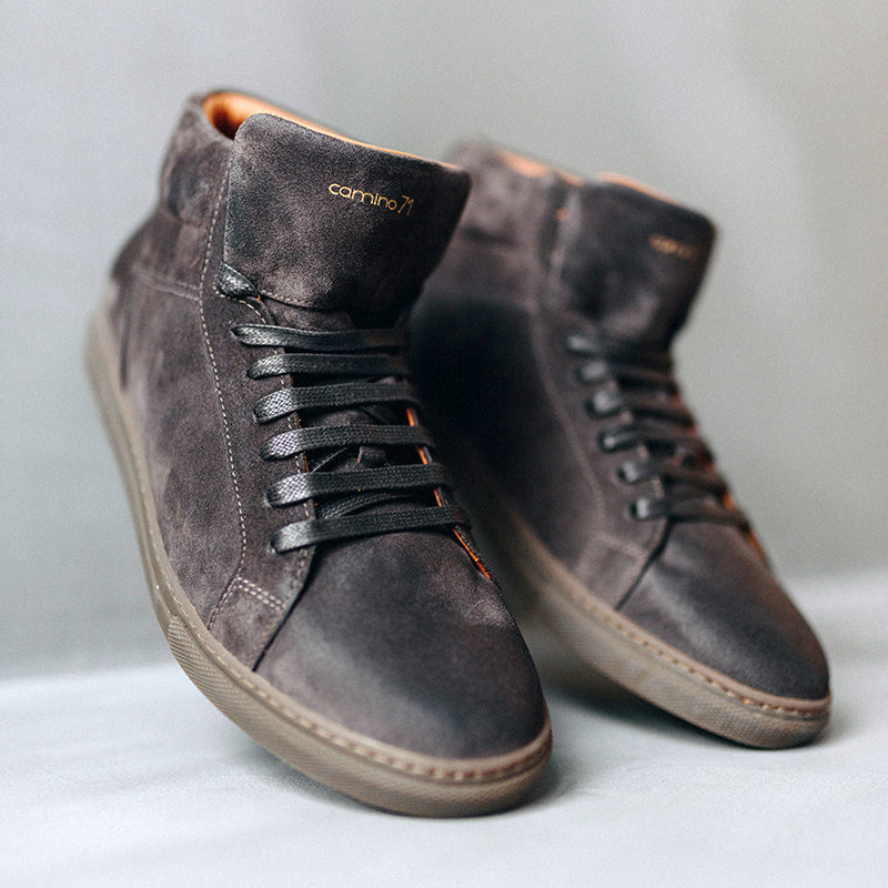 antra suede leather sneaker men | camino 71