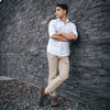 men sneaker in olive suede leather | camino 71