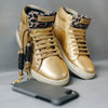 women sneaker in gold-leo | camino71