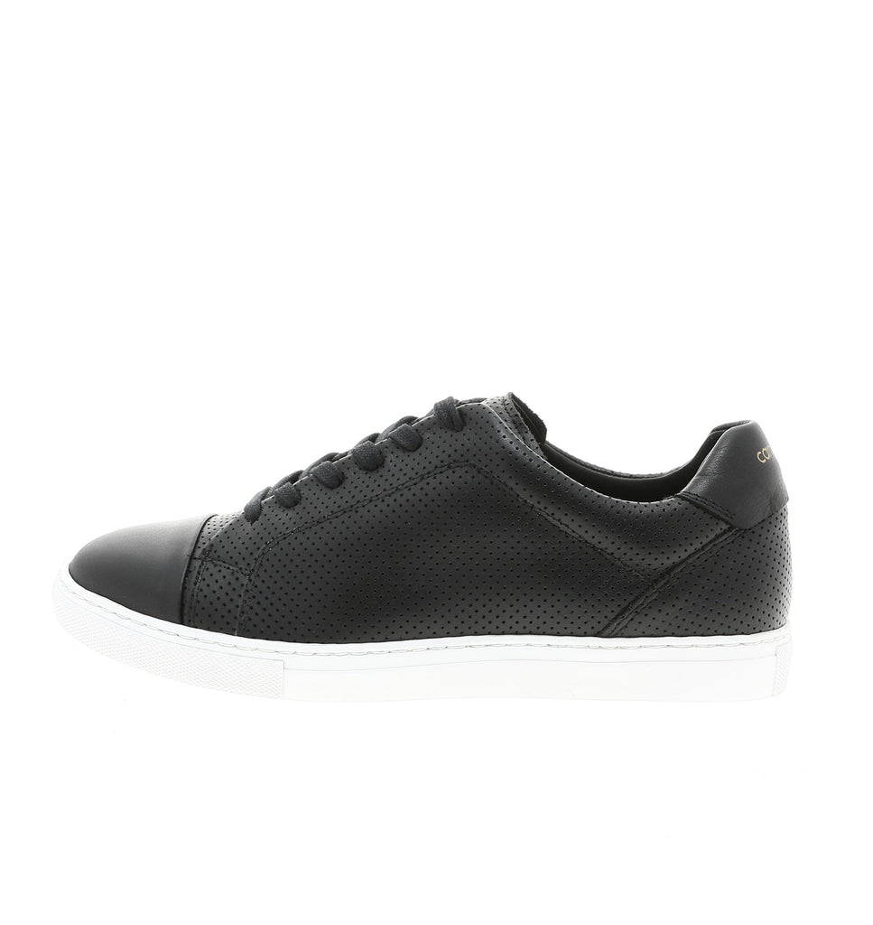 black perofrated women sneaker | camino 71