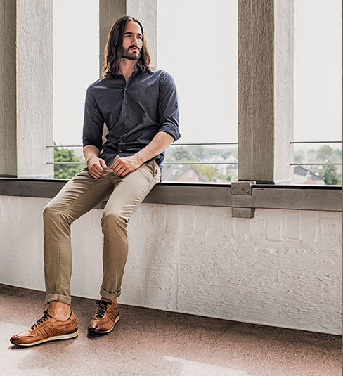 Elegant men’s shoes made of soft leather business | camino71