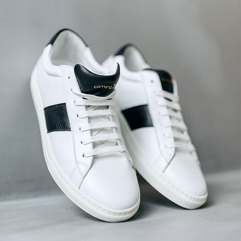Low stripe black/white sneaker | camino71