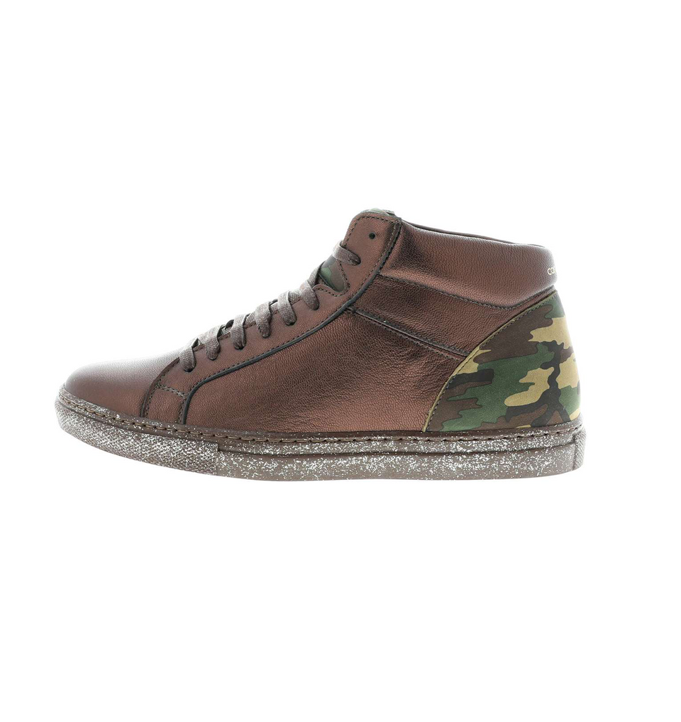 High brown_camouflage sneaker