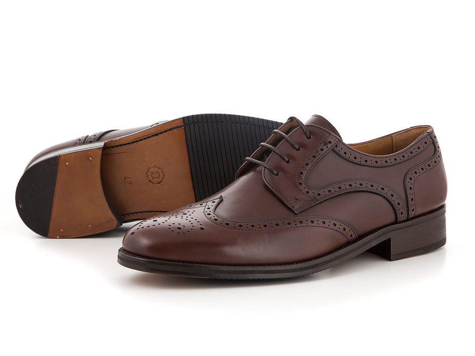 Business leather shoes for men cognac wedding | camino71