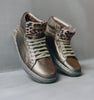 women bronze-leo leather sneaker | camino71